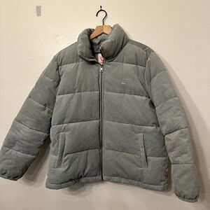 Levi’s Puffy Corduroy Coat